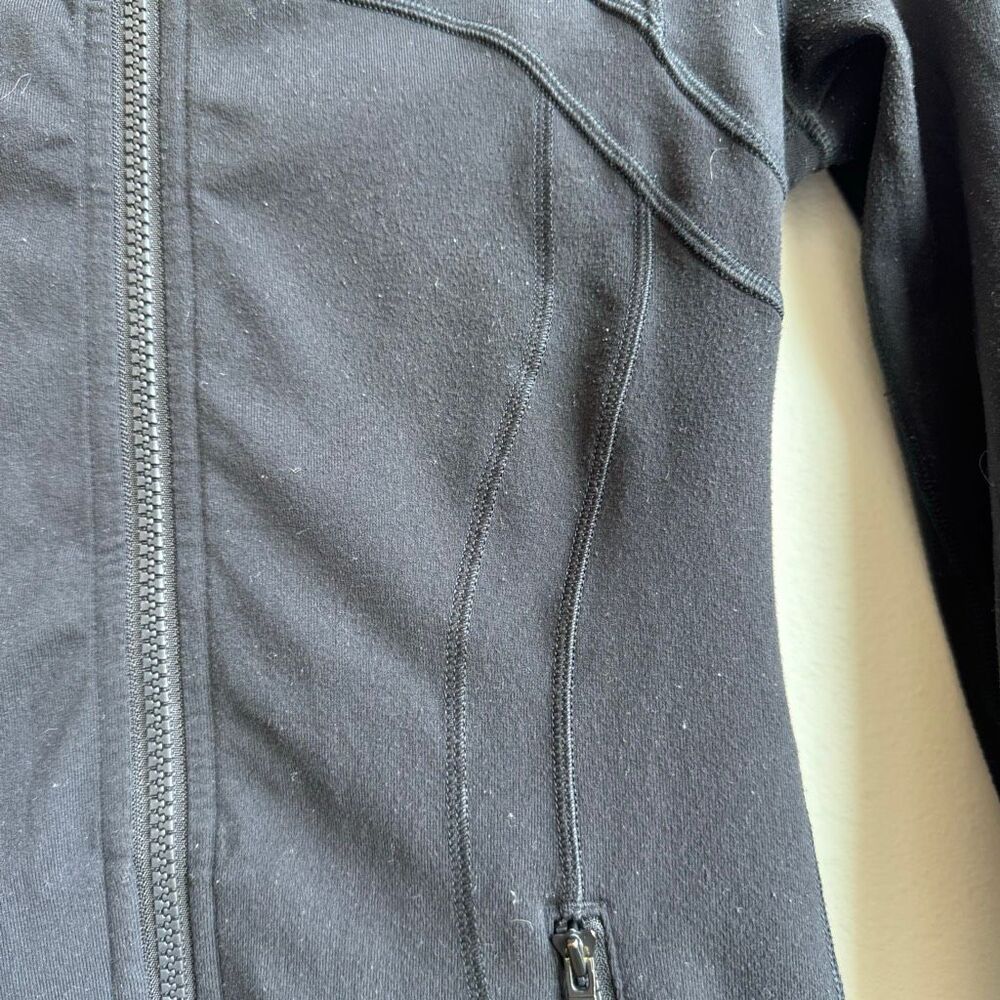 LULULEMON Define Jacket Women Size 2 XS Black Zip up Longsleeves Luon - Picture 2 of 10